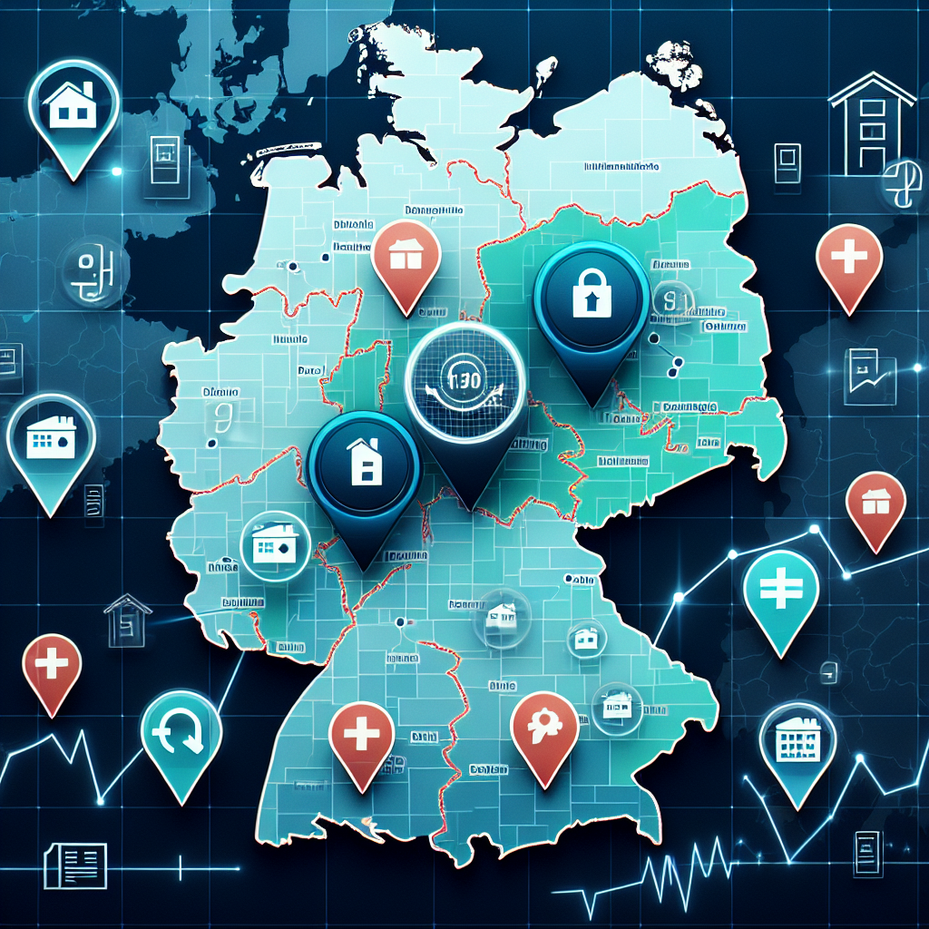 Wohnungspreise und Nähe zu Gesundheitsdienstleistungen